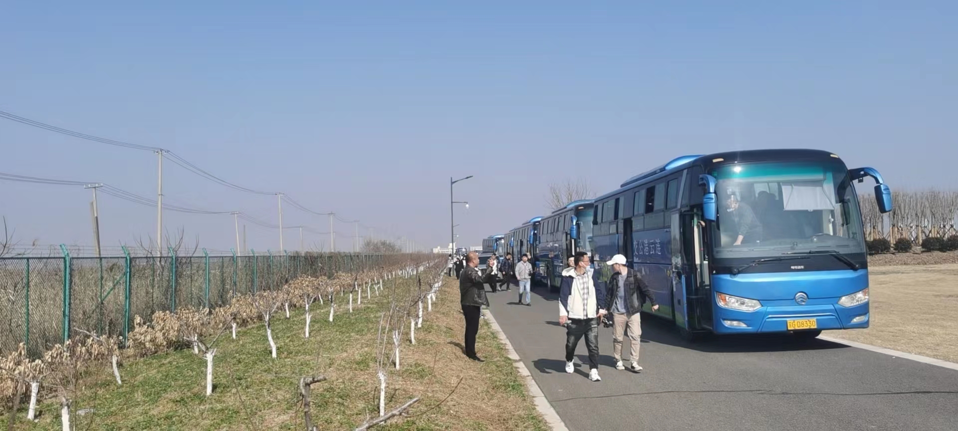 經(jīng)營(yíng)發(fā)展事業(yè)部圓滿完成徐圩管委會(huì)義務(wù)植樹(shù)定制公交運(yùn)輸保障工作