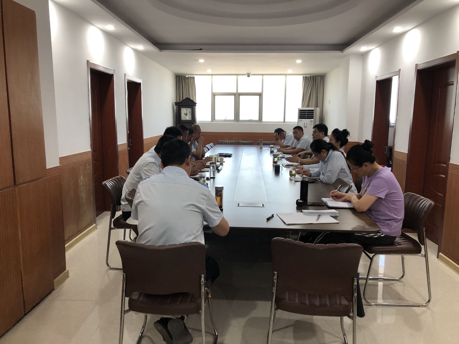 公交集團(tuán)公交事業(yè)一部召開創(chuàng)文迎檢會議