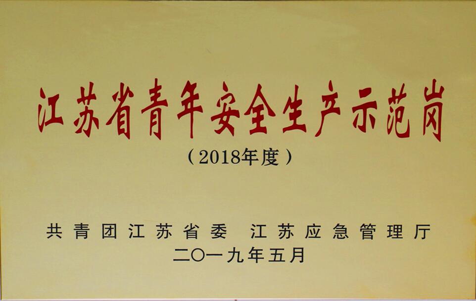 公交集團(tuán)榮獲“江蘇省青年安全生產(chǎn)示范崗”榮譽(yù)稱號