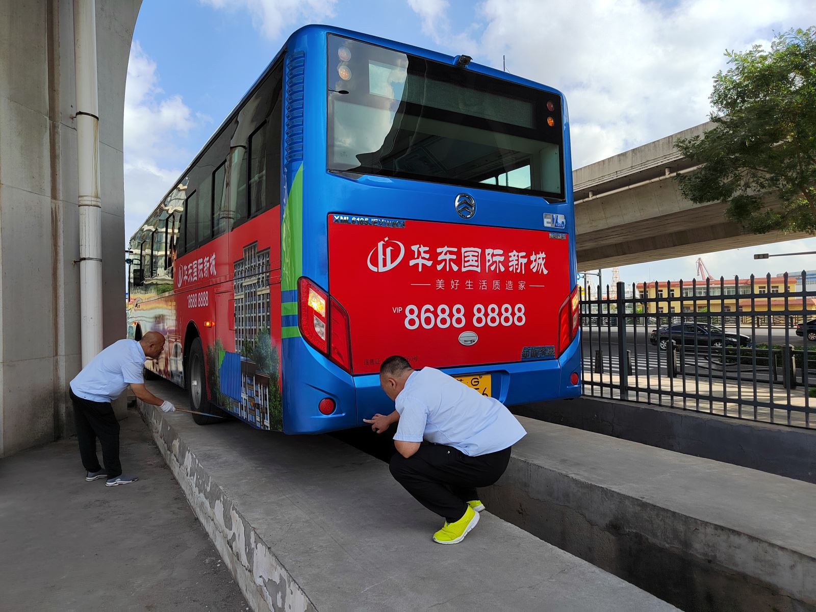 公交集團公交事業(yè)二部開展中秋節(jié)前機務專項大檢查