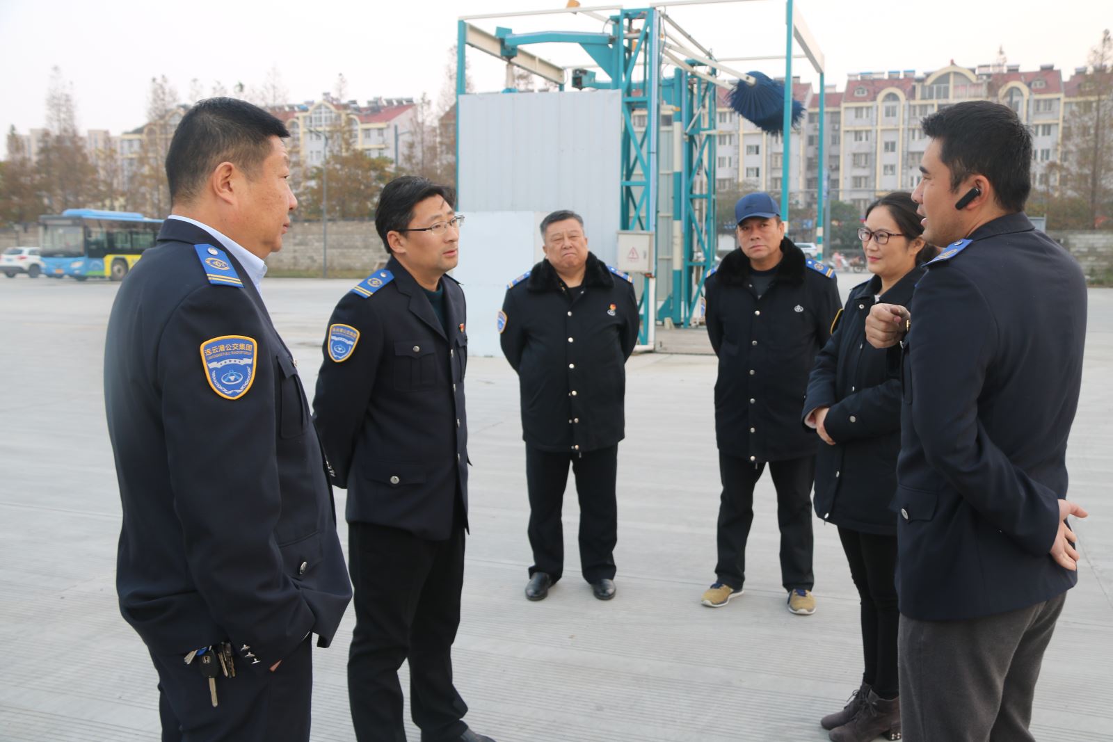 公交集團督查指導權屬單位創(chuàng)文工作