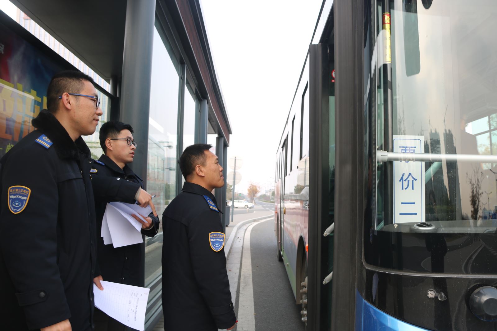 公交集團(tuán)開展文明線、文明崗檢查考核工作